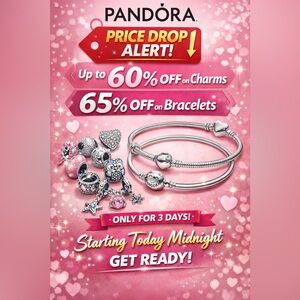 🚨 PANDORA PRICE DROP ALERT! 🚨